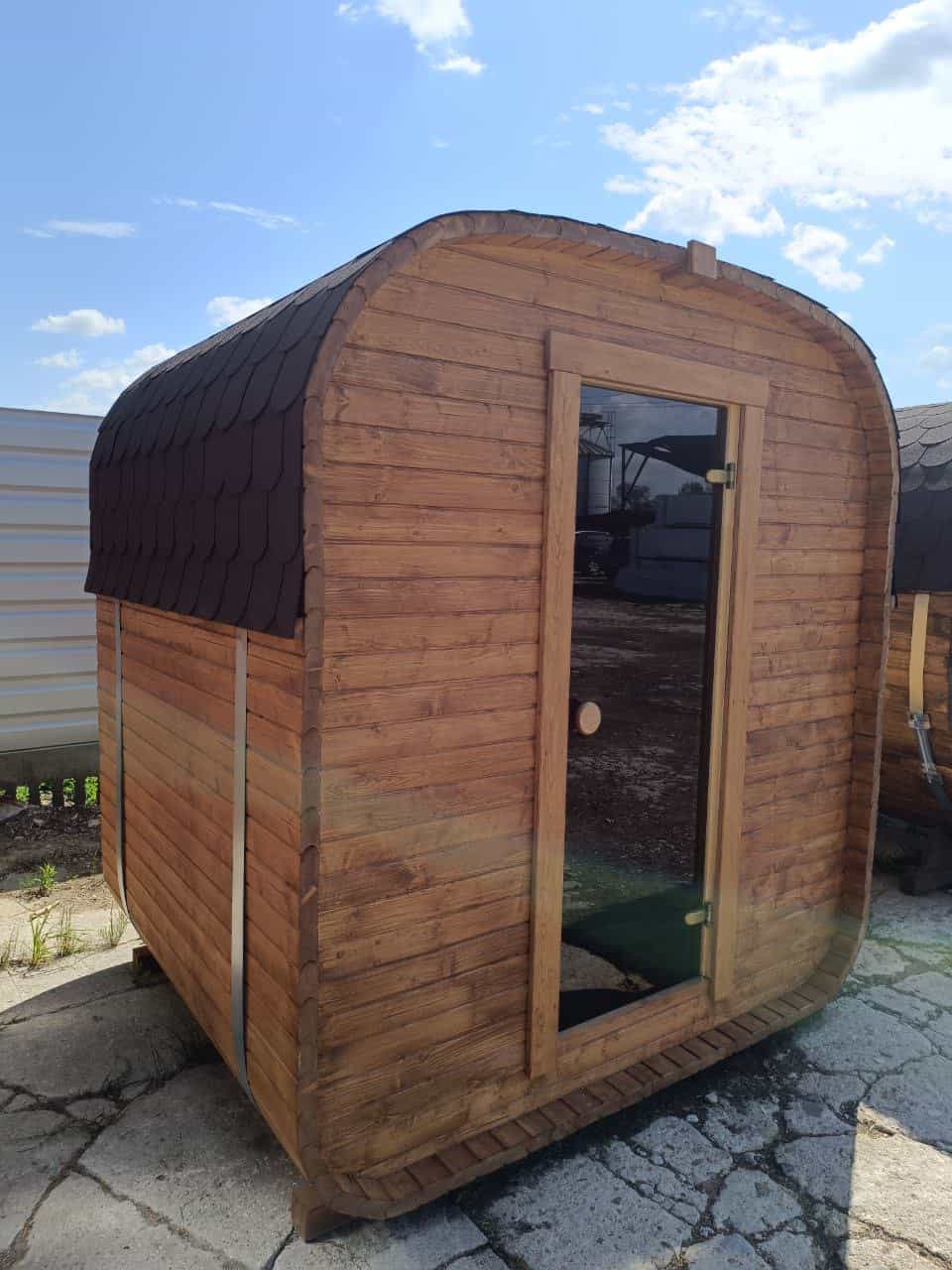 Sauna ogrodowa QUADRO 180 cm