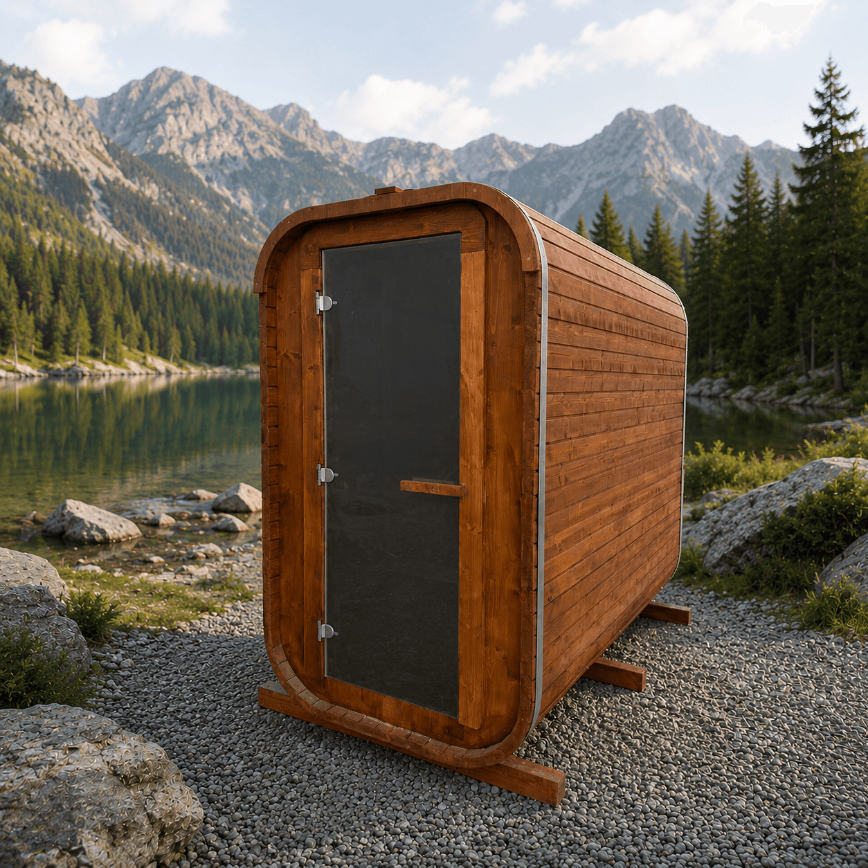 Sauna ogrodowa SOFT RETREAT 240 - Standard