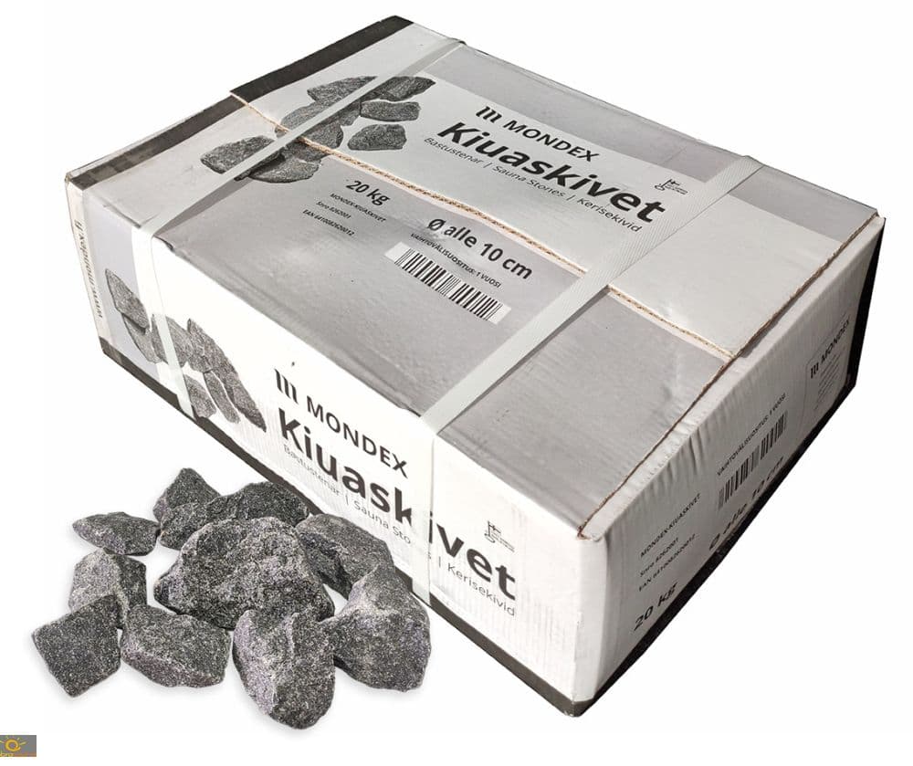 Kamienie do pieca — oliwin-diabaz 20 kg - Standard miniatura 2