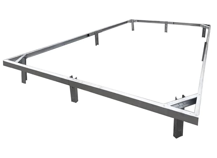 Fundament ocynkowany do szklarnię - 3 m / 4 m