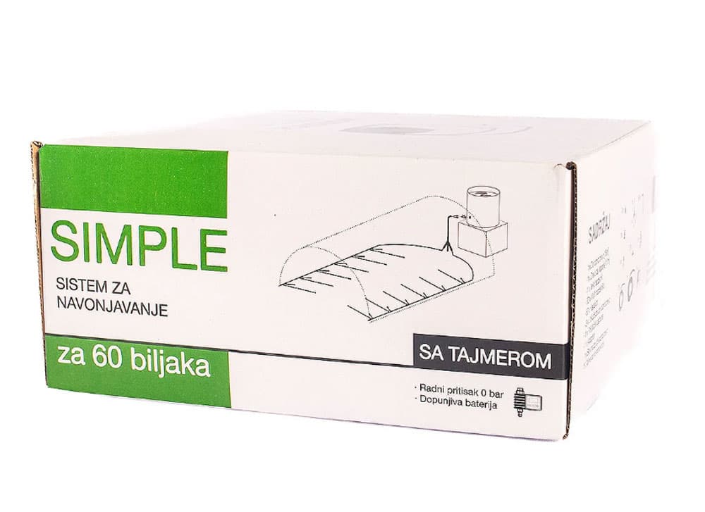 System nawadniania SIMP z timerem (60 roślin) - Standard miniatura 2